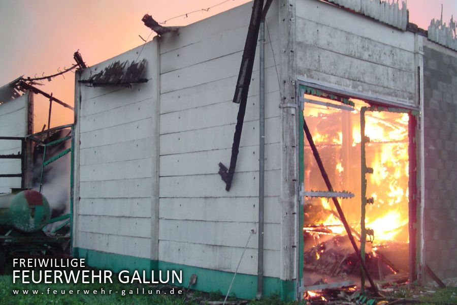 2008 - Scheunenbrand in Mittenwalde